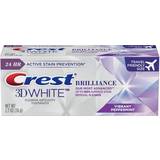 Crest 3D White Brilliance Toothpaste Vibrant Peppermint 76g
