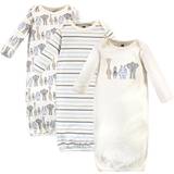 0-1M Nightgowns Children's Clothing Hudson Baby Gowns 3-Pack - Royal Safari (10157803)