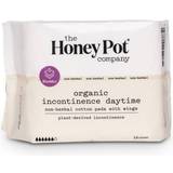 With Wings Menstrual Pads The Honey Pot Organic Non-Herbal Cotton with Wings Incontinence Daytime 16-pack