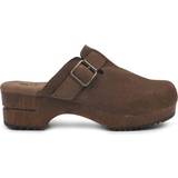 Women Clogs White Mountain Behold - Chestnut/Suede
