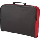 Red Messenger Bags Bullet Florida Conference Bag (40 x 8 x 27cm) (Solid Black/Red)