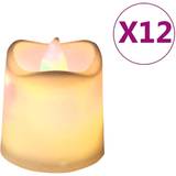 VidaXL Candlesticks, Candles & Home Fragrances vidaXL Elektriska värmeljus LED 12 st varmvit LED Candle