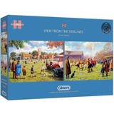 Sports Classic Jigsaw Puzzles Gibsons View From the Sidelines 2x500 Pieces
