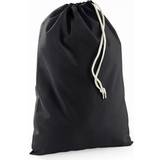 Westford Mill Cotton Stuff Bag 0.25 To 38 Litres (S) (Black)