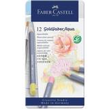 Aquarelle Pencils Faber-Castell Goldfaber Aqua Watercolor Pencil Tin Sets set of 12 pastel colors