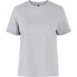 Pieces Pcria T-shirt - Light Grey Melange