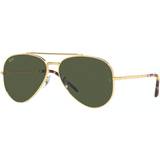 Gold Sunglasses Ray-Ban New Aviator RB3625 919631
