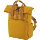 BagBase Mini Recycled Twin Handle Backpack (One Size) (Mustard Yellow)
