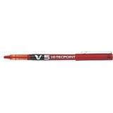 Pilot V5 Rollerball Pen 0.3mm Line Red [Pack 12] V502