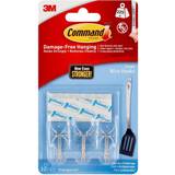 Wall Decorations 3M Utensil Hooks With Clear Strips 3.0 EA Picture Hook