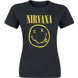 Women - Yellow Tops Nirvana Smiley Unisex T-shirt