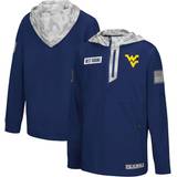 Colosseum West Virginia Mountaineers Oht Military-Inspired Appreciation Shellback Quarter-Zip LS Hoodie Youth