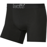 Levi's Men's Underwear Levi's 2-Pack Melange Waistband Boxer Briefs, Mid Melange