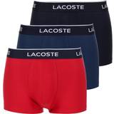 Men - Red Underwear Lacoste Pack Of Casual Trunks