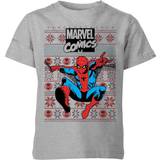 Marvel T-shirts Children's Clothing Marvel Avengers Classic Spider-Man Kids Christmas T-Shirt 11-12