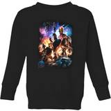 Buttons Sweatshirts Marvel Avengers Endgame Character Montage Kids' Sweatshirt 11-12