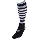 Red Socks Precision Pro Hooped Football Socks Unisex - Black/White