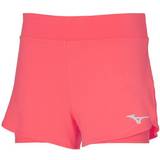Pink - Women Shorts Mizuno Flex Short Schwarz Damen Grösse