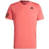 adidas Club Tennis 3-Stripes T-shirt Men - Semi Turbo/Black