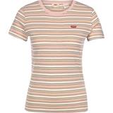 Levi's Rib Baby Womens Short Sleeve T-Shirt Rosemarry