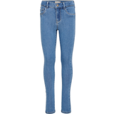 Only Girl's Life Reg Skinny Jeans - Blue/Medium Blue Denim