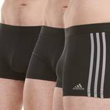 Adidas Men's Underwear adidas 3-pack Active Flex Cotton Stripes Trunk