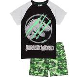 Short Sleeves Pyjamases Children's Clothing Jurassic World Boys Camo Short Pyjama Set (11-12 Years) (Black/Green/Grey)