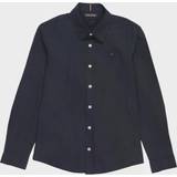 24-36M Shirts Children's Clothing Tommy Hilfiger Skjorta Solid stretch Organic Twilight Mari (110) Skjorta