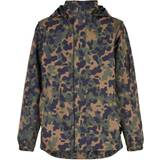 Brown Rain Jackets Children's Clothing byLindgren Aslak Spring & Rain Jacket - Camouflage