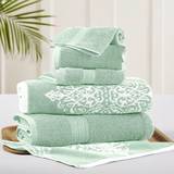 Modern Threads Artesia Bath Towel Green (137.16x68.58cm)