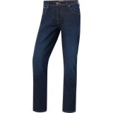 Wrangler Men Trousers & Shorts Wrangler Texas Slim Jeans - Blue/Black