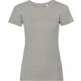 Russell Womens/Ladies Organic Short-Sleeved T-Shirt (Natural)