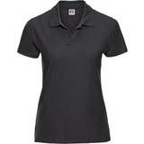 Women Polo Shirts on sale Russell Europe Womens/Ladies Ultimate Classic Cotton Short Sleeve Polo Shirt (Black)