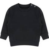 1-3M Tops Larkwood Baby Sustainable Sweatshirt-Blue/Black/Grey