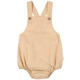 Playsuits Children's Clothing Wheat Oat Check Lennart Romper