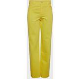 Women - Yellow Jeans Pieces Pcmolly Hw Denim Pants D2D De High waisted jeans
