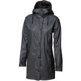Nimbus Womens/Ladies Huntington Hooded Waterproof Fashion Raincoat (Charcoal)