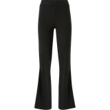 Jacqueline de Yong Women Trousers & Shorts Jacqueline de Yong Women's flared trousers in stretch fabric, Black