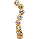 Stine A Candy Sparkle Hugging Creol Right Earring - Gold/Multicolour