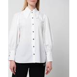 Ganni Women's Cotton Poplin Shirt Bright 36/UK