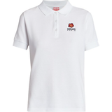 Kenzo Crest Logo Polo Shirt - White
