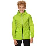 Yellow Outerwear Regatta Kid's Pack It III Waterproof Packaway Jacket - Bright Kiwi