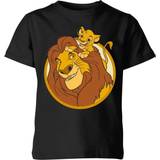 Disney Kid's Mufasa & Simba T-shirt - Black