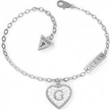 Guess Jewellery Guess G Shine Crystal Heart Bracelet UBB79062-L