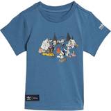 adidas Disney Mickey and Friends T-Shirt - Altered Blue (HK9777)