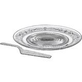 Cake Plates Premier Housewares Clear and Slice Cake Plate