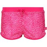 Regatta Girls Hosanna Animal Print Swim Shorts (Pink Fusion) 15-16Y
