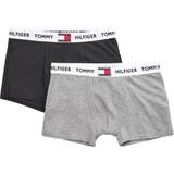 Black Boxer Shorts Children's Clothing Tommy Hilfiger Tommy 85 Stretch Cotton Trunks 2-pack - Medium Grey Heather/Black (UB0UB00289)