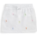 Polo Ralph Lauren Girls' micro-embroidered skirt, White