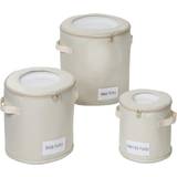 Honey Can Do Round Dinnerware Storage Boxes, Set of 3 Kitchen Container